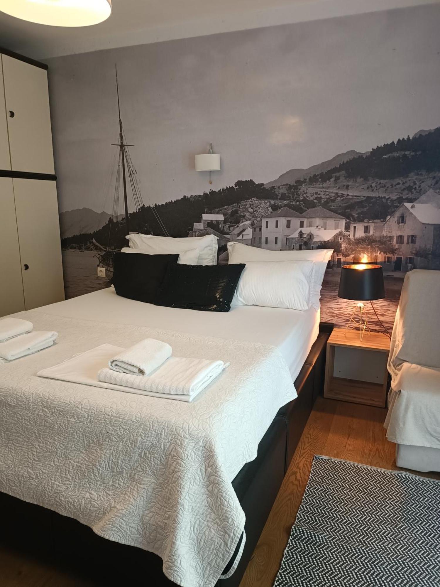 Old Port Apartman Baška Voda Kültér fotó