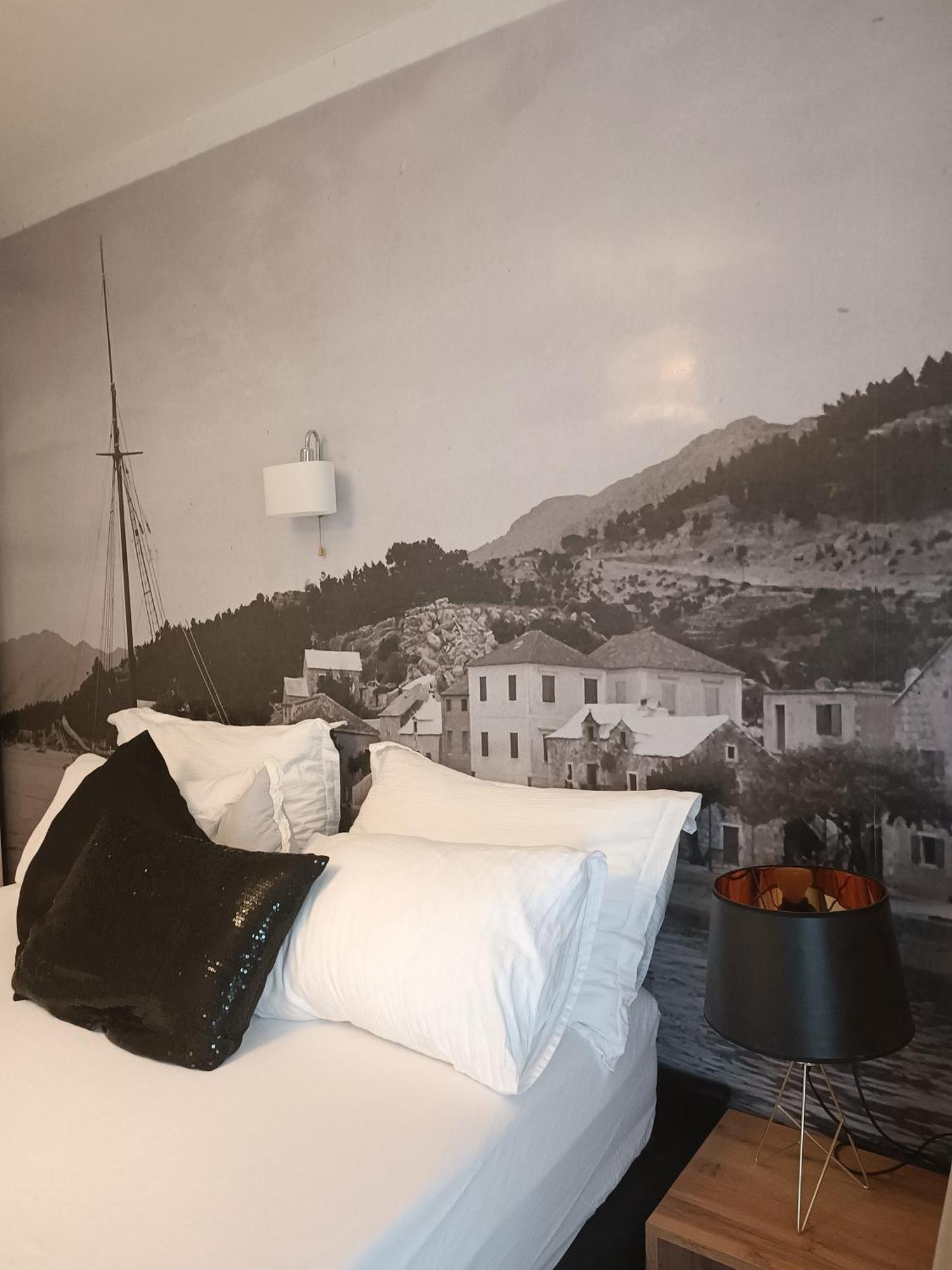 Old Port Apartman Baška Voda Szoba fotó